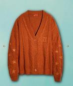 Taylor Swift Cardigan ~The life of a showgirl~ M/L, Maat 38/40 (M), Nieuw, Oranje, Ophalen of Verzenden