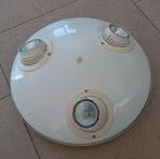 Vintage Ikea Ufo Space Age metalen plafondlamp jaren '90, Gebruikt, Ophalen of Verzenden, Vintage space age ufo, Metaal
