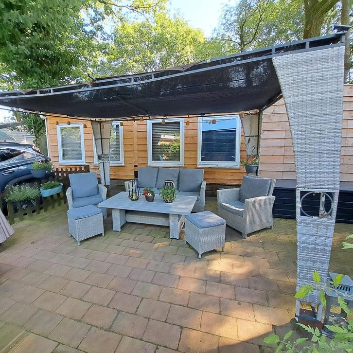 Stacaravan Lunteren - Goudsberg, Caravans en Kamperen, Stacaravans, tot en met 5, Ophalen