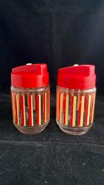 Vintage suikerstrooier en melkpoederstrooier, Ophalen of Verzenden, Huis en Inrichting