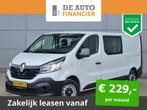 Renault Trafic 100pk L2H1 Dubbel Cabine 6 perso € 13.850,0, Auto's, Bestelauto's, Nieuw, Origineel Nederlands, 6 stoelen, Stof