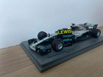 Spark s6067 Hamilton Mercedes 1:43 mexico 2018 beschikbaar voor biedingen