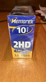 3.5” disks memorex x10, Overige typen, Ophalen of Verzenden, Zo goed als nieuw