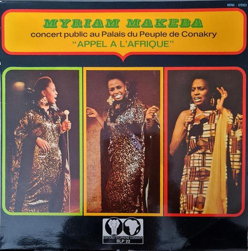 Myriam Makeba – Appel A L'Afrique, Cd's en Dvd's, Vinyl | Wereldmuziek, Gebruikt, Overige soorten, Overige formaten, Ophalen of Verzenden