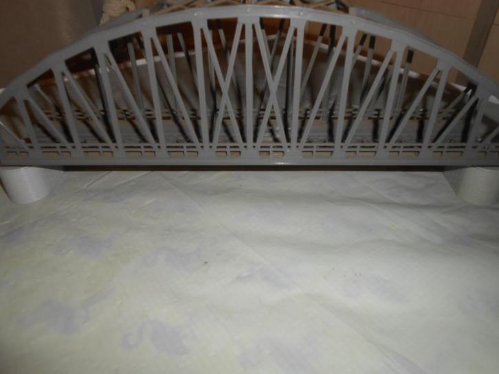 Märklin 7263 Grote Boogbrug H0 met 2x 7253, grote pijlers, Hobby en Vrije tijd, Modeltreinen | H0, Zo goed als nieuw, Brug, Tunnel of Gebouw