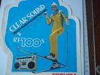 sticker ou TOSHIBA radio cassette recorder stereo ski sound, Verzenden, Zo goed als nieuw