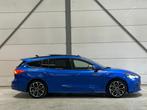Ford FOCUS Wagon 1.5 EcoBoost ST Line Business | Panoramadak, Stof, 150 pk, Blauw, Origineel Nederlands