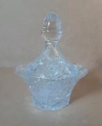 bonbon schaal, bonbonniere, kristal, Russisch geslepen., Ophalen of Verzenden