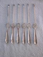 Gero 90 set van 6 verzilverde kreeft vorkjes model 287., Antiek en Kunst, Ophalen of Verzenden