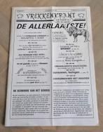 Vrekkenkrant - Laatste Uitgaven jaar 1996, Ophalen of Verzenden, Gelezen, Krant