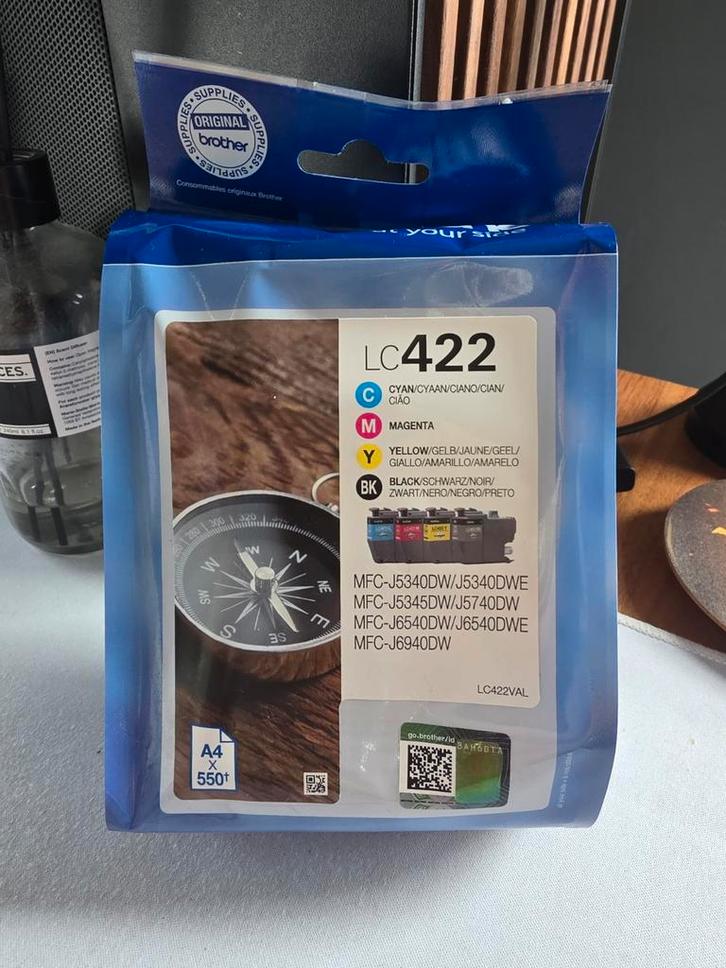 Brother LC-422VAL Multipack - Nieuw & Origineel, Computers en Software, Printerbenodigdheden, Nieuw, Cartridge, Ophalen