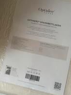 Optidee Hoeslaken 200x200 Creme - Nieuw!, Huis en Inrichting, Slaapkamer | Beddengoed, Overige kleuren, Hoeslaken of Sloop, Ophalen of Verzenden