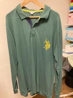 Polo long sleeve, Overige maten, Ophalen of Verzenden, Gedragen, Groen