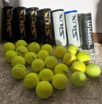 28 best nog goede maar gebruikte padelballen!!! beschikbaar voor biedingen