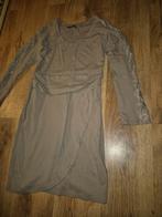 Mooie jurk - One Size, Kleding | Dames, Positiekleding, Maat 38/40 (M), Ophalen of Verzenden, Jurk, Beige
