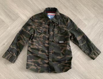 Leger print VINGINO Overhemd maat 104, als NIEUW! beschikbaar voor biedingen