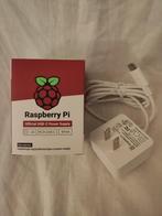 Raspberry Pi 4 USB-C Voeding - Wit - US, Computers en Software, Overige Computers en Software, Ophalen, Nieuw