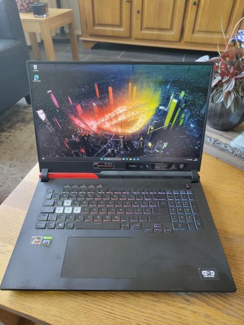 ASUS ROG Strix G17 | AMD Ryzen 9 5900HX | RTX 3060 6GB | 1TB, Computers en Software, Windows Laptops, Zo goed als nieuw, 17 inch of meer