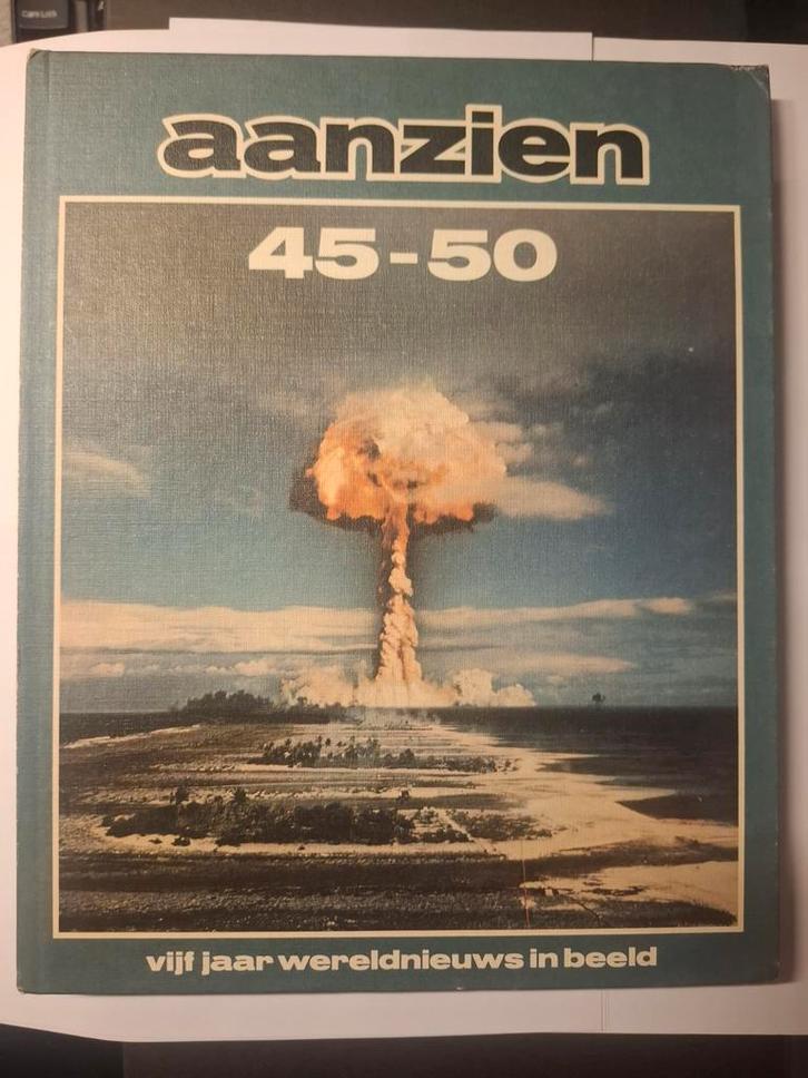 Aanzien 45-50: Vijf jaar wereldnieuws in beeld, Boeken, Geschiedenis | Wereld, Gelezen, Overige gebieden, 20e eeuw of later, Ophalen of Verzenden