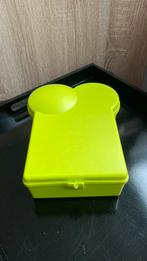 Lunchbox boterhamvorm met appel ruimte, Huis en Inrichting, Keuken | Tupperware, Ophalen of Verzenden, Gebruikt, Groen, Bus of Trommel