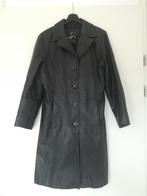 Gipsy Leatherwear by Mauritius Lange Jas Leer Zwart maat M, Kleding | Dames, Zwart, Ophalen of Verzenden, Zo goed als nieuw, Gipsy