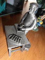 Beroepen Beeldje van tin haring schoonmaker, Ophalen of Verzenden