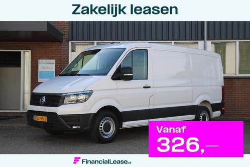 Volkswagen Crafter 35 2.0 TDI L3H2 trekgewicht 3 ton / App c, Auto's, Bestelauto's, Bedrijf, Lease, Financial lease, ABS, Achteruitrijcamera