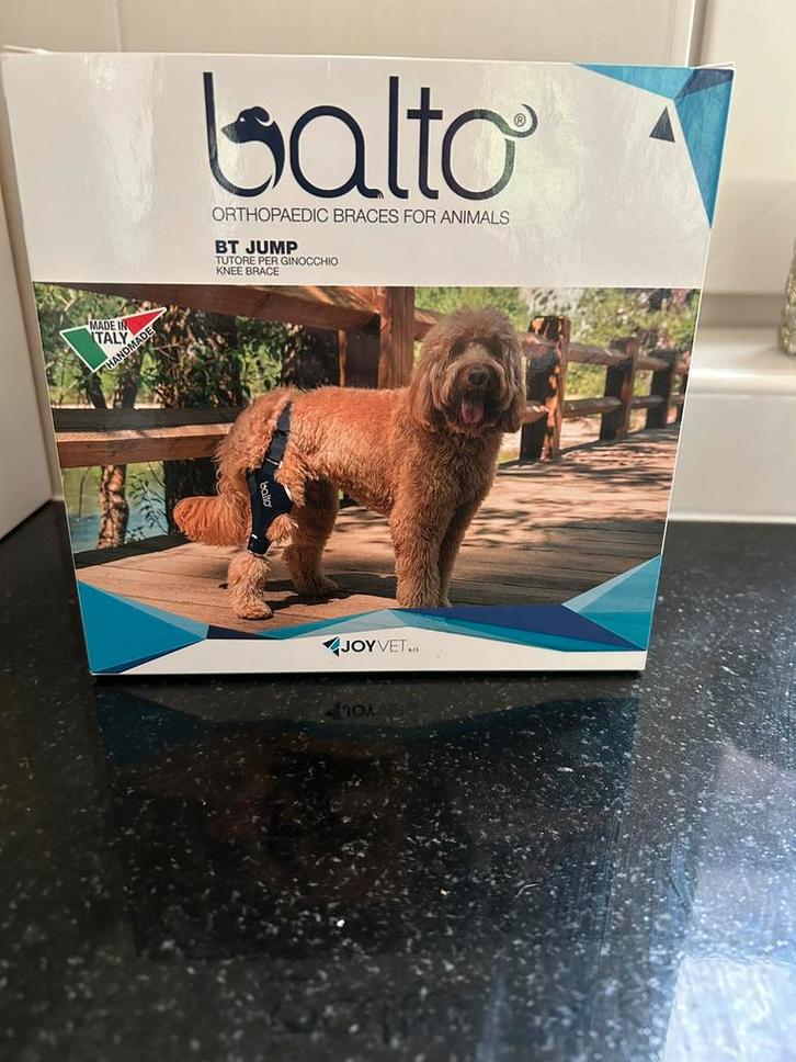 Balto knie brace links maat S, Dieren en Toebehoren, Honden-accessoires, Nieuw, Ophalen of Verzenden