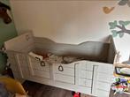 Peuterbed met lattenbodem en kledingkast, Ophalen, Gebruikt, 70 tot 85 cm, 140 tot 160 cm