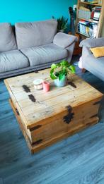 Dekenkist/salontafel, Huis en Inrichting, Woonaccessoires | Kisten, Ophalen, Gebruikt, 50 tot 100 cm, 75 tot 100 cm