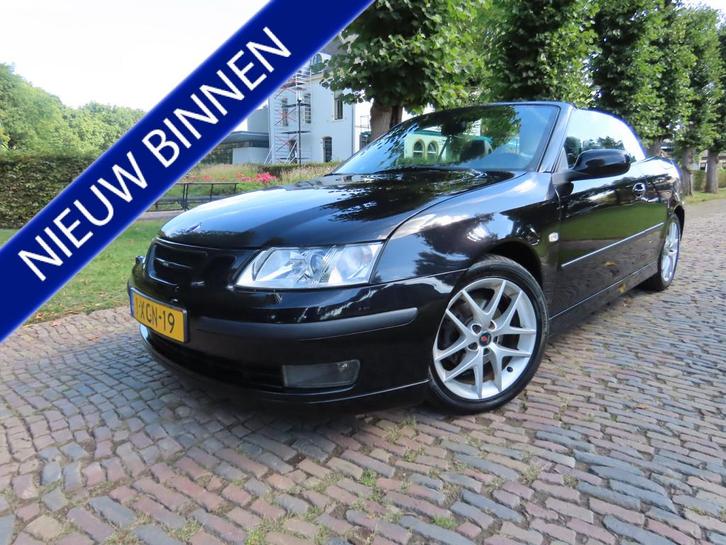 Saab 9-3 Cabrio 1.8t Vector 150 PK! Ecc Cruisecontrol Leer S, Auto's, Saab, Bedrijf, Te koop, Saab 9-3, ABS, Airbags, Airconditioning