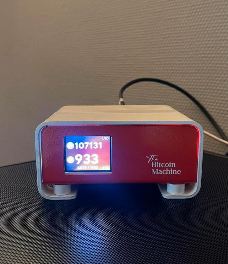 The Bitcoin Machine - Bitcoin & Lightning Node, Computers en Software, NAS, Zo goed als nieuw, Ophalen of Verzenden