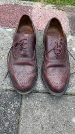 Bordeaux Van Bommel brogues maat 9 H, Kleding | Heren, Schoenen, Ophalen of Verzenden, Zo goed als nieuw, Bruin