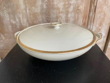 Vintage dekschaal schaal porselein H&G heinrich selb bavaria beschikbaar voor biedingen
