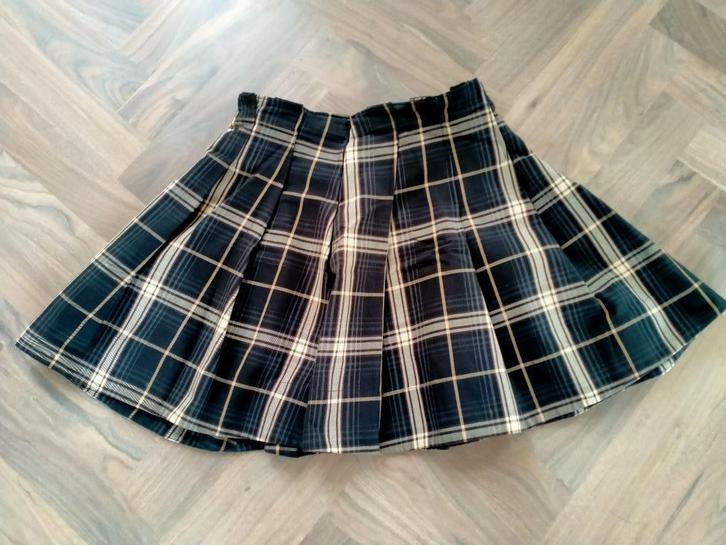 Prachtige tijdloze rok, 44 Schotse ruit Erny v Reijmersdal, Kleding | Dames, Rokken, Gedragen, Maat 42/44 (L), Blauw, Boven de knie