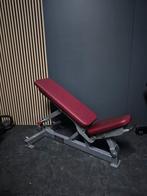 Hammer strength Adjustable Bench, Ophalen, Zo goed als nieuw, Benen, Fitnessbank