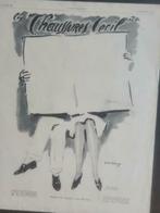 Kees van Dongen orig advertentie 1929 Chaussures Cecil, Ophalen