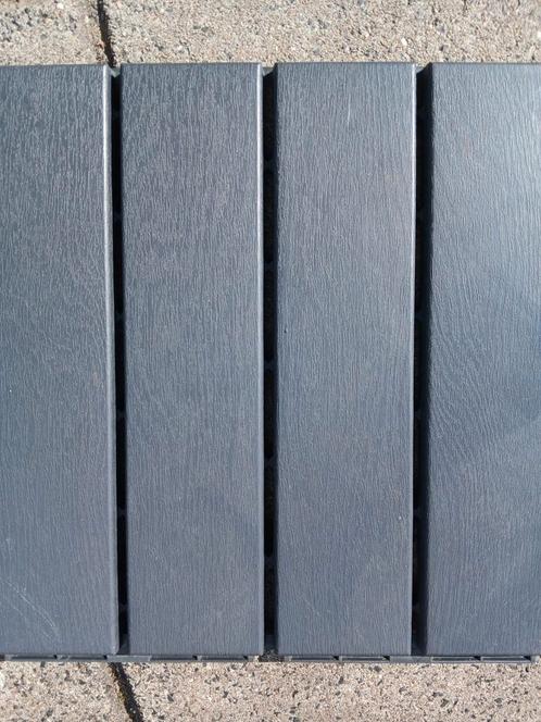 IKEA Runnen Terrastegels - Grijs, Tuin en Terras, Terrasdelen en Vlonders, Zo goed als nieuw, Kunststof, Ophalen of Verzenden