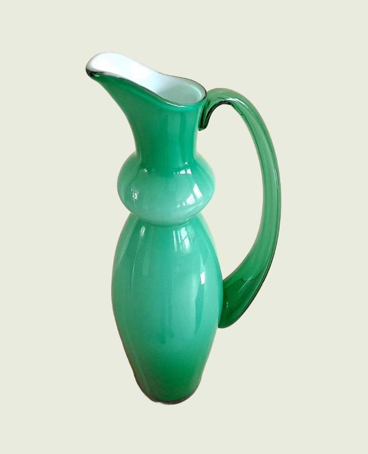 Schitterende vintage glazen kan, karaf Orrefors model Salsa, Antiek en Kunst, Antiek | Glas en Kristal, Ophalen of Verzenden
