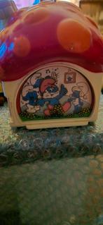 Smurfen speeldoos, Ophalen