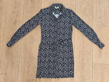 Zwart-witte jurk met bloemetjes maat S van WE beschikbaar voor biedingen