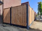 Actie: 21 en 23-planks schuttingen binnen 1 week geplaatst, Tuin en Terras, Schuttingen, Ophalen of Verzenden, Nieuw, Minder dan 3 meter