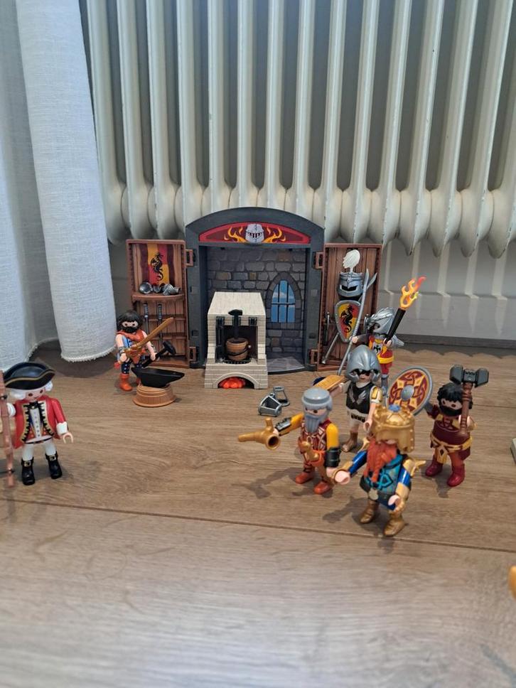 Playmobil Speelbox Ridder & Smid (5637), Kinderen en Baby's, Speelgoed | Playmobil, Ophalen