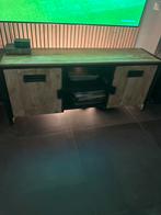 Houten TV-meubel met deurtjes, Huis en Inrichting, Ophalen, 100 tot 150 cm, Minder dan 100 cm, 25 tot 50 cm