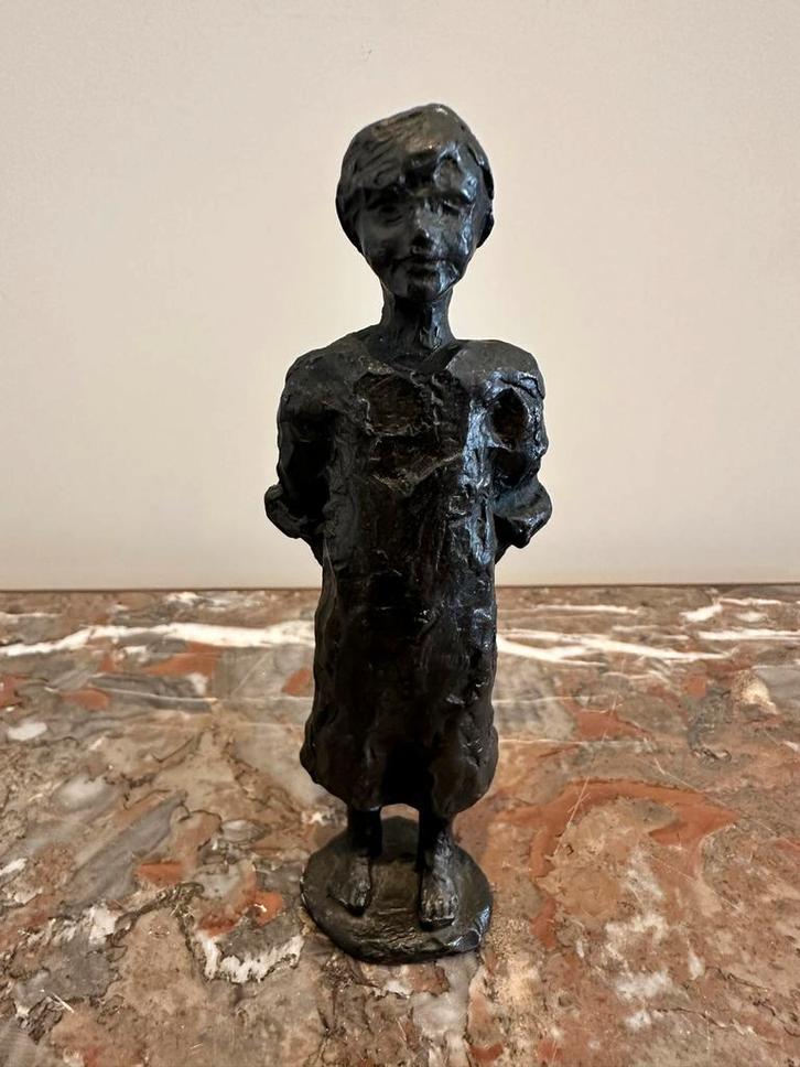 Bronzen Sophietje van Corry Ammerlaan, Antiek en Kunst, Kunst | Beelden en Houtsnijwerken, Ophalen of Verzenden