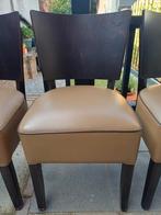 7 Gebruikte Stoelen in Prima Staat, Huis en Inrichting, Ophalen, Gebruikt, Bruin, Vintage