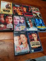 No.10: 10 stuks Vhs films waarvan 6 met Brad Pitt, Alle leeftijden, Ophalen of Verzenden, Gebruikt, Actie en Avontuur