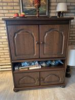 TV kast eikenhout, Huis en Inrichting, Ophalen, Gebruikt, 100 tot 150 cm, Eikenhout