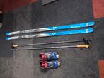 Langlaufers, stokken, Fischer schoenen en beschermzak., Ophalen, 160 tot 180 cm, Ski's, Fischer