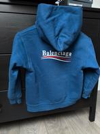 Balenciaga Campaign hoodie kids maat 130 blauw, Ophalen, Zo goed als nieuw, Jongen of Meisje, Trui of Vest